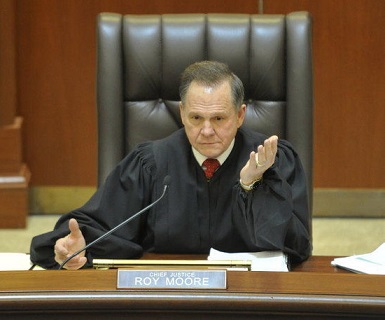 roy moore chief justice